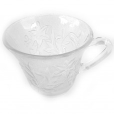 set 6 cesti KIM ull 02a din sticla transparenta fara farfurie 200 ml