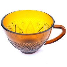 set 6 cesti KIM c35 din sticla vermeil fara farfurie 250 ml