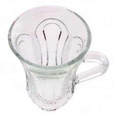 set 6 cani FNG alkair mica din sticla transparenta 150 ml