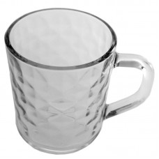 set 6 cani KG nova din sticla transparenta 200 ml