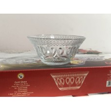 set 6 boluri DG louz din sticla 