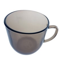 set 6 cesti DURALEX 01 din sticla termorezistenta fume fara farfurie 150 ml