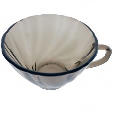 set 6 cesti DURALEX 02 din sticla termorezistenta fume fara fafurie 150 ml