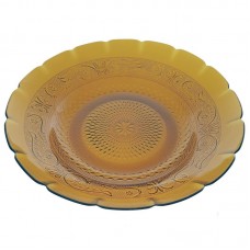 set 12 farfurii adanci rotunde KIM dp 0936 din sticla vermeil